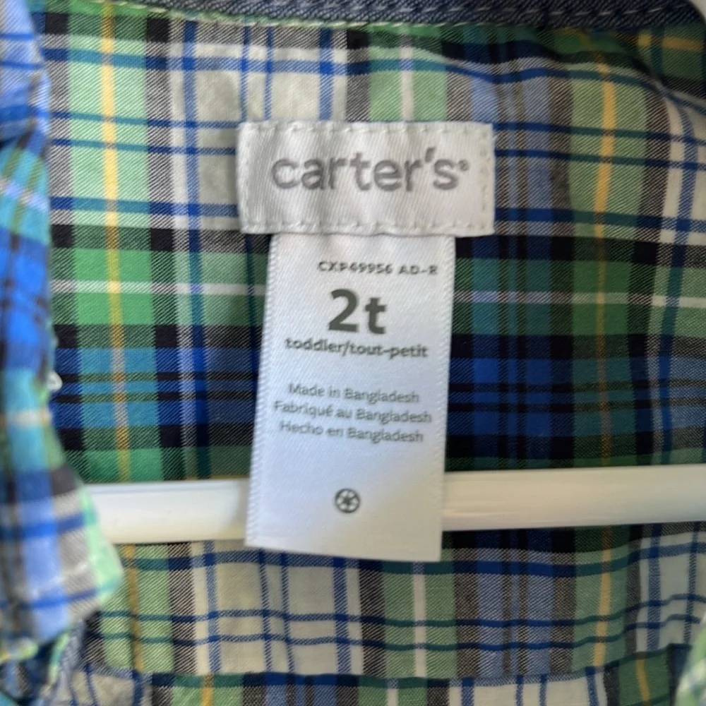 Carters button down (used) - Picture 3 of 3
